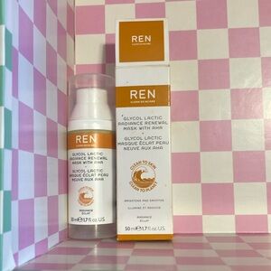 REN Glycol Lactic Radiance Renewal Mask with AHA